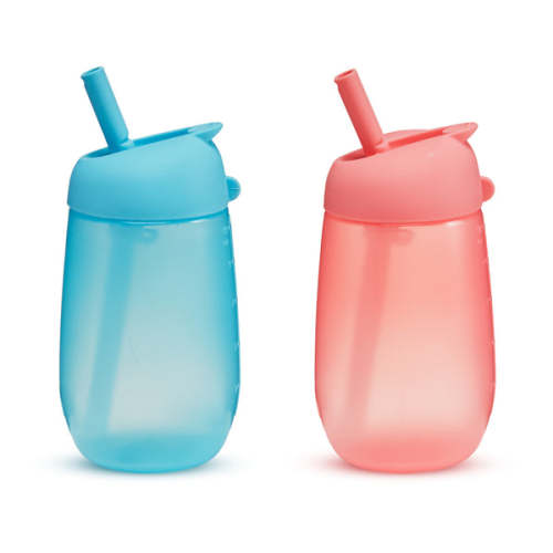 Simple Clean™ Straw Cup, 10oz, 2-Pack | Toddler Straw Cups | Munchkin