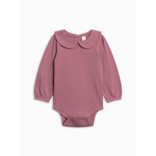 Colored Organics Peggy Peter Pan Collared Bodysuit - Bloom Bloom