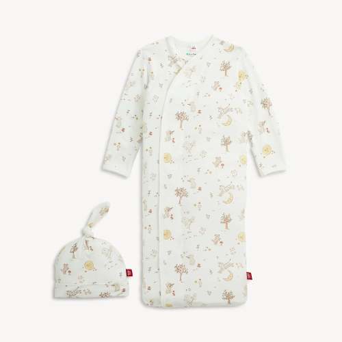 Bedtime Rhymes Modal Magnetic Gown and Hat Set
