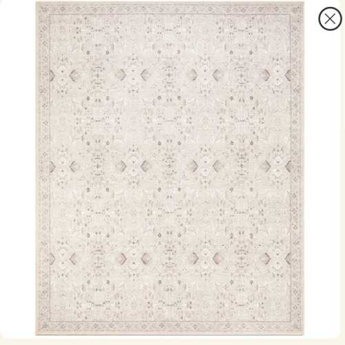 Olivia - Ivory/Neutral - 8 x 10 - Washable Rug– Tumble