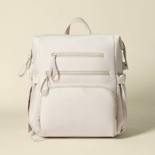 Boxy Solid Backpack Diaper Bag - Light Tan - Cloud Island™