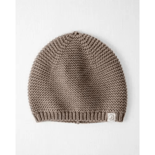 Baby Girl Organic Cotton Sweater Knit Cap - Little Planet | Carter's