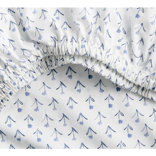Painted Pasture 100% Organic Cotton Baby Crib Fitted Sheet