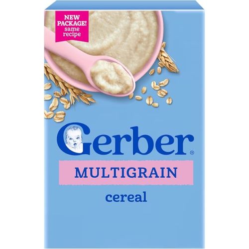 Gerber Stage 2 Multigrain Cereal, 16 Oz, 4 Pack
