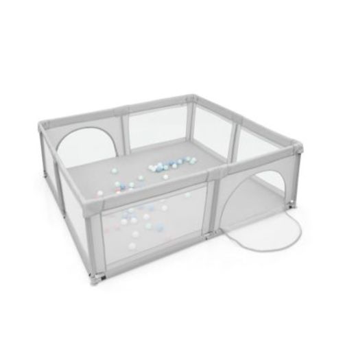 Baby Playpen Large Safety Play Center Yard w/ 50 Ocean Balls
