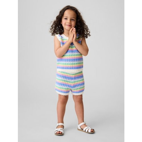 Baby & Toddler Crochet Pull-On Shorts
