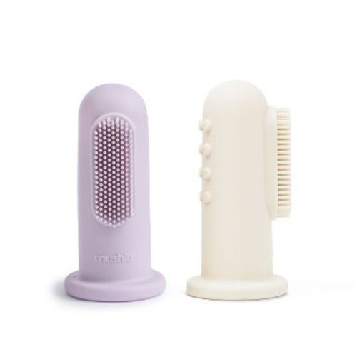 Finger Toothbrush Soft Lilac / Ivory One Size