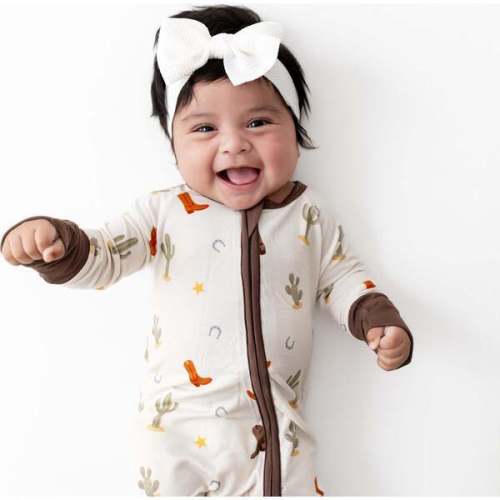 Western Convertible Romper - Bamboo Little | Maisonette