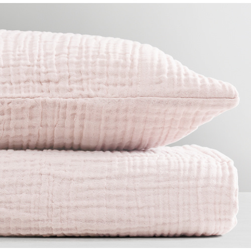 Featherlight Cotton Gauze Crib Fitted Sheet | RH Baby & Child