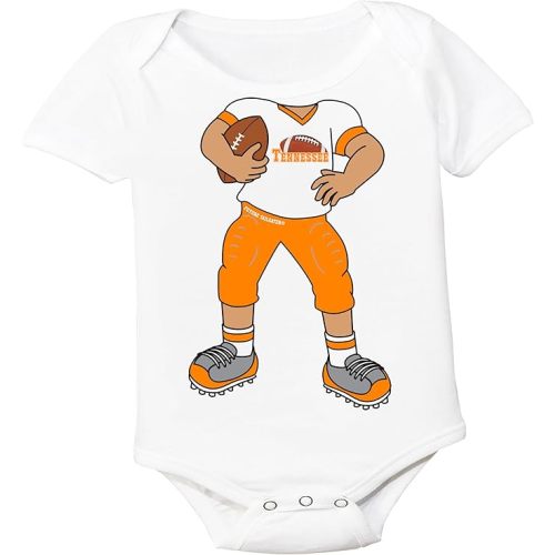 Football Player Heads Up! Infant-Toddler Bodysuit for Tennessee Fans