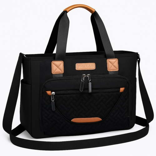Diaper Bag,Baby Diaper Bag with 15 Pockets , Large Capacity Diaper Bag Tote,Waterproof Baby Bag for Mom and Dad, Multifunction Travel Tote Diaper Bags (Black)