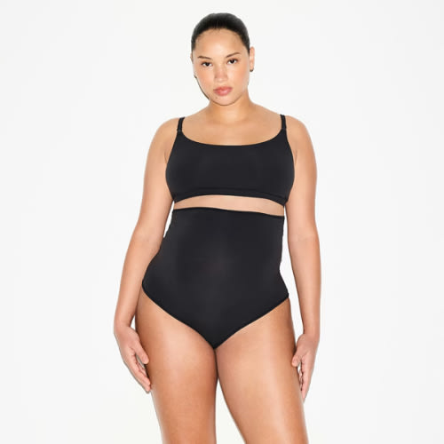 FITS EVERYBODY MATERNITY NURSING SCOOP BRALETTE 2-PACK | ONYX | SKIMS