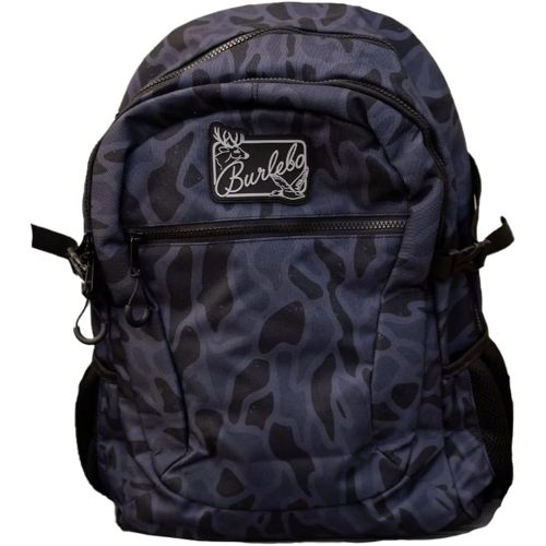 BURLEBO Backpack - Black Camo