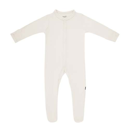 Footie Pajamas in Oat | Baby Pajamas | Kyte Baby