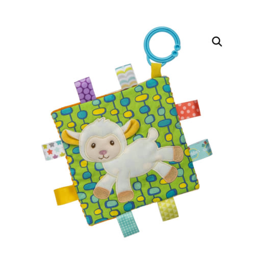 Taggies Crinkle Me Sherbet Lamb – 6x6" - Mary Meyer Stuffed Toys
