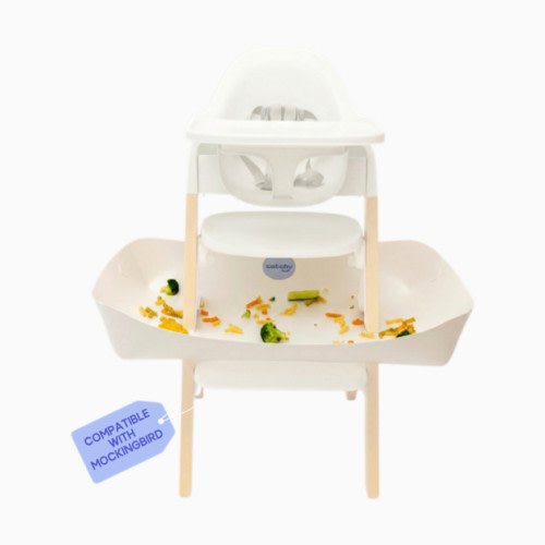 The Food Catcher for High Chairs - White