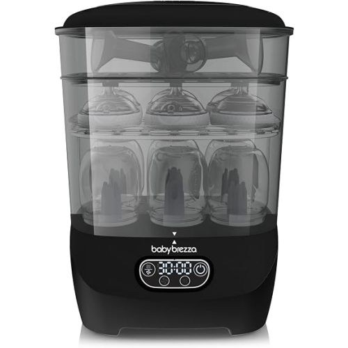 Baby Brezza Bottle Sterilizer and Dryer Advanced – Largest Capacity