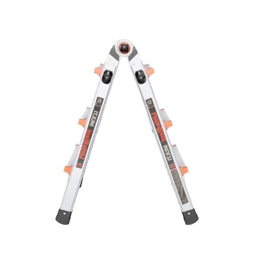 Little Giant Ladders M14 14.3-ft Reach Type 1a 300lb Load Capacity Telescoping Multi-Position Ladder - Lowes.com