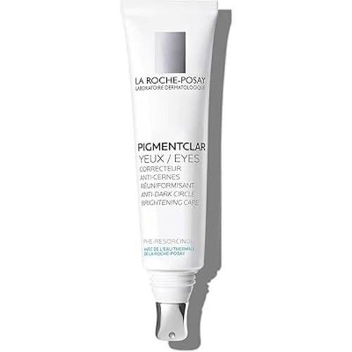 La Roche-Posay Pigmentclar Dark Circles Eye Cream with Caffeine, Brightens Under Eye Area and Targets Dark Circles