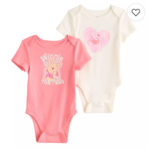 Disney's Winnie The Pooh Baby & Toddler 2-Pack Bodysuit by Jumping Beans®