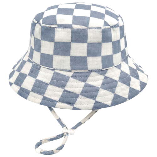 PEASKJP Toddler Knicks Hat Baby Sun Hat Infant Toddler Summer Bucket Hat, Medical Cotton Yarn Sun Hats for Baby Boys Girls,Size 6-12 Months