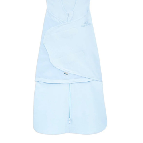 Baby Blue Cotton Swaddle S | HALO- Newborn