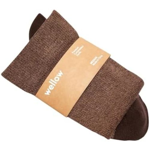 Wellow Premium Socks (Compression Socks - Regular) for Men & Women, Made with Viscose from Bamboo, Knee High, 18-25 mmHg