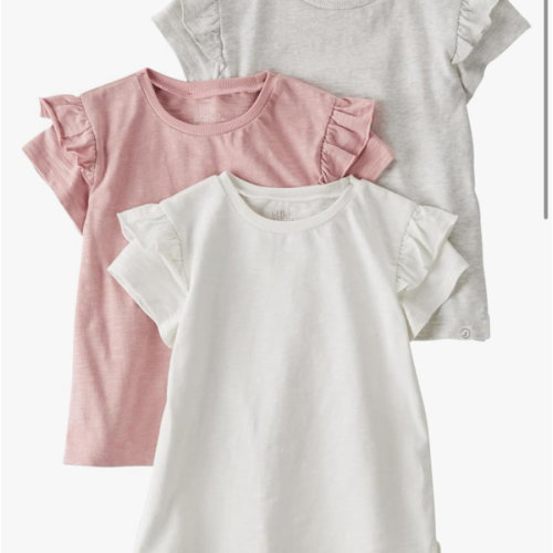 Little Planet by Carter's Unisex Baby 3-Pack Tops Made with Organic Cotton