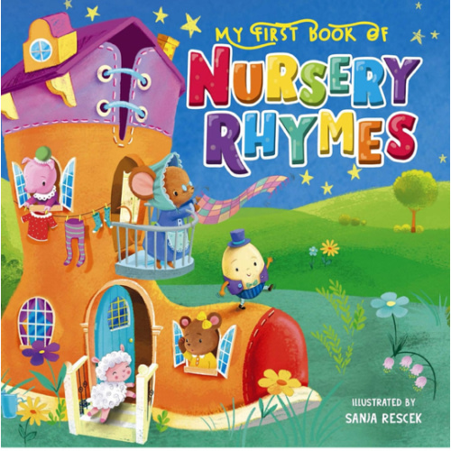 My First Book of Nursery Rhymes - Padded Board Book - Classics