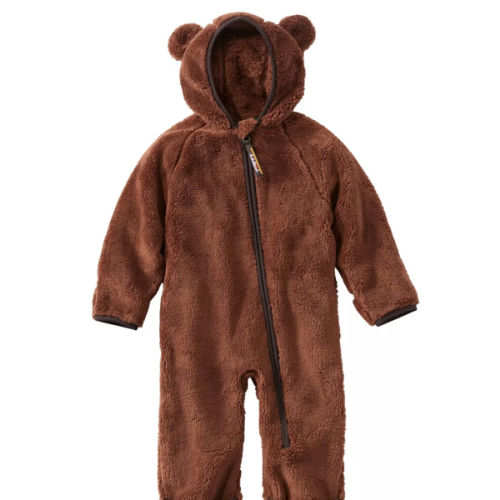 Infants' L.L.Bean Hi-Pile Fleece Bunting - Dark Barley