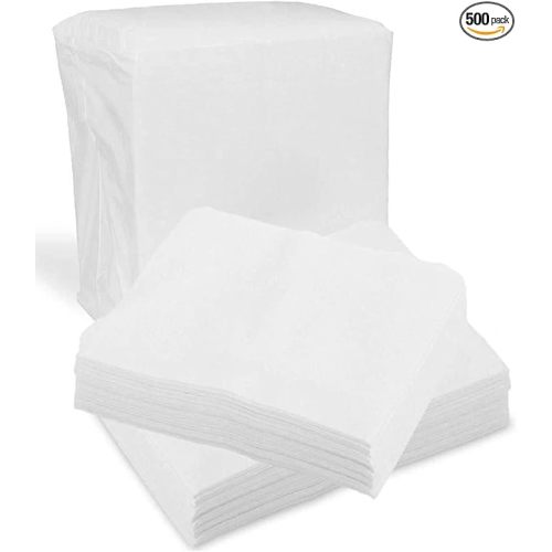 Disposable Dry Wipes, 500 Pack – Ultra Soft Non-Moistened Cleansing Cloths for Adults, Incontinence, Baby Care, Makeup Removal – 9.5" x 13.5" - Hospital Grade, Durable – by ProHeal