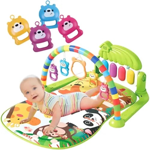Gimnasio Bebe Música Y Sonidos Estimulación Sensorial Casita"