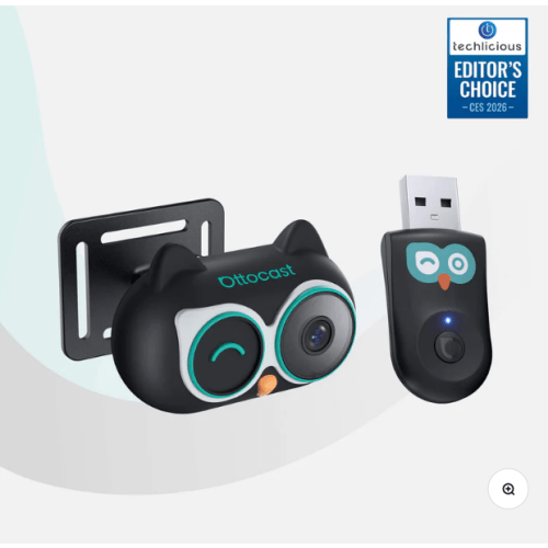 Ottocast Cabin Care Wireless CarPlay Camera