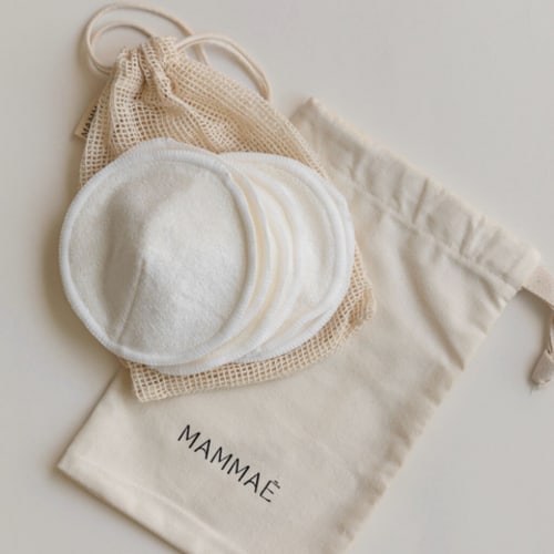 Reusable Organic Contoured Breast Pads 6 Pack