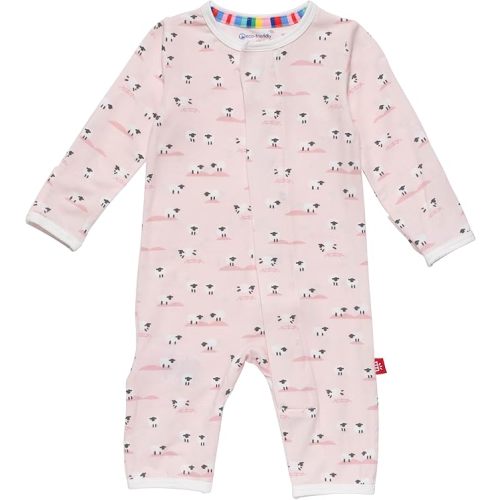 Magnetic Me Magnetic Convertible Coveralls | Silky Soft Modal Fabric | Baby Onsie Available in Sizes NB - 24M