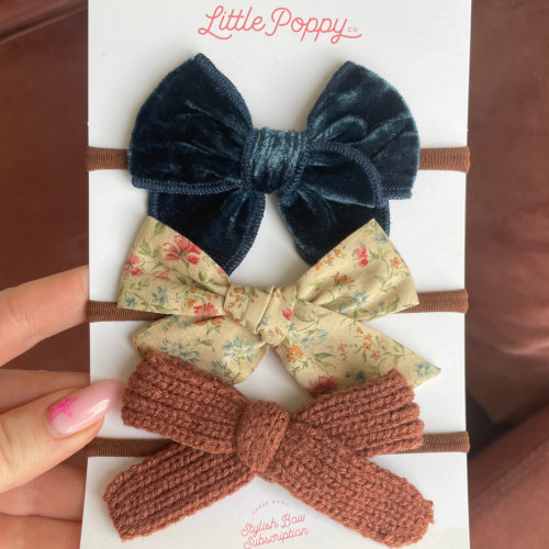 The Amelia Headband Bow Set