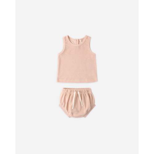 Terry Tank + Short Set Melon