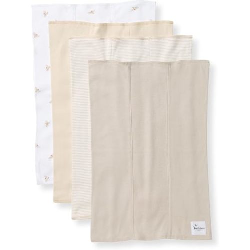 Burt's Bees Baby 100% Organic Cotton Burp Cloths, 17x11.75 inches