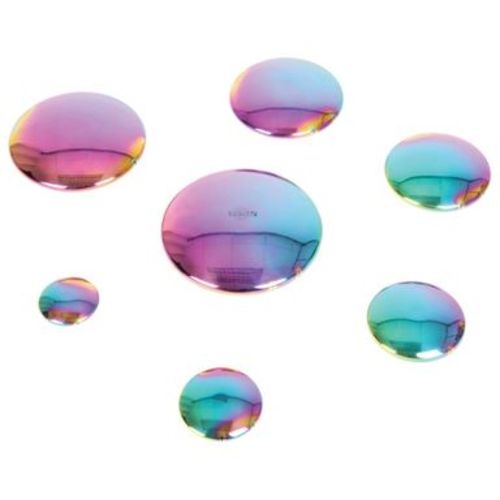 TickiT Sensory Reflective Buttons, Color Burst, Set of 7