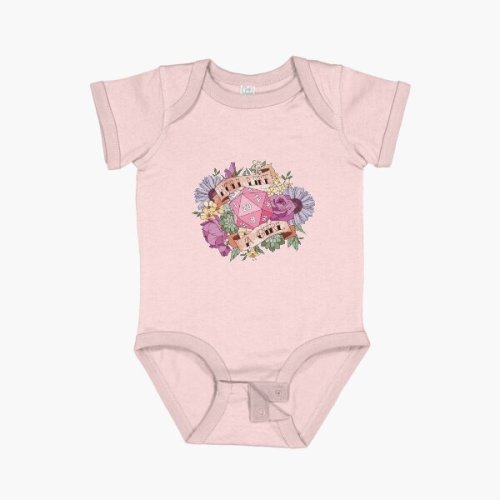 Roll Like a Girl Baby One-Piece