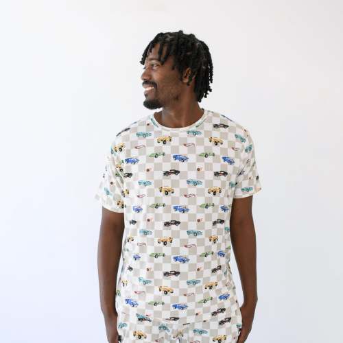 Men's Crew Neck Tee in Fast and Fierce