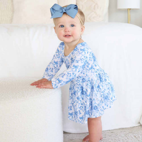 Long Sleeve Twirl Bodysuit | Betsy's Blooms