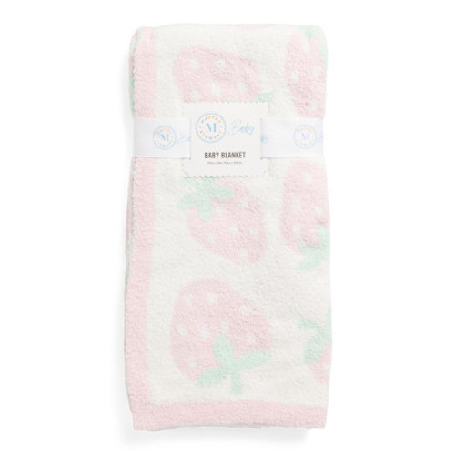 Silky Strawberry Feather Yarn Baby Blanket | Baby Gear & Essentials | Marshalls