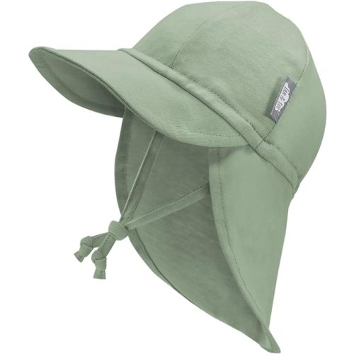JAN & JUL Sun Soft Baby Cap | Cotton Neck Flap Hat for Littles