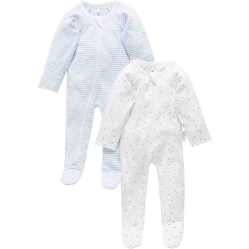 2 Pack Zip Footie, 0-3M
