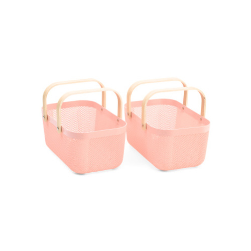 Set Of 2 Plastic Mesh Bins | Office & Storage | Marshalls