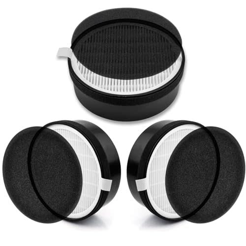 LV-H132 Replacement Filter for LEVOIT LV-H132 Air Purifier | 3-in-1 High Efficiency and Activated Carbon Filter,, Compared to Part # LV-H132-RF, 3 Pack