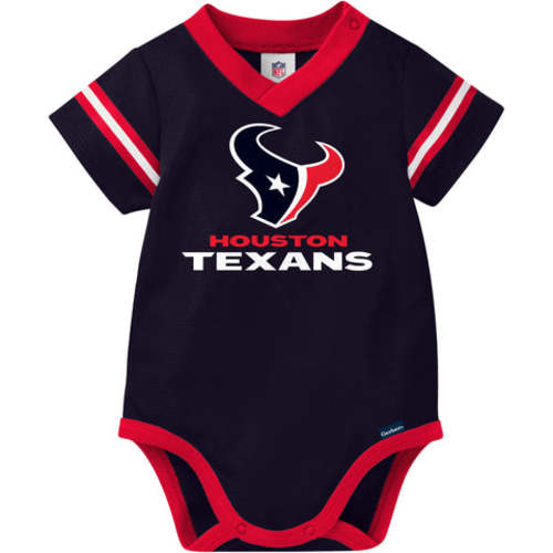 Baby Boys Houston Texans Short Sleeve Jersey Bodysuit