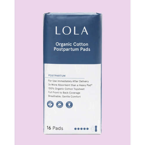 Lola Organic Postpartum Pads