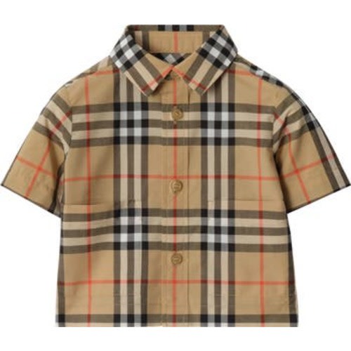 Check Cotton Two-piece Set